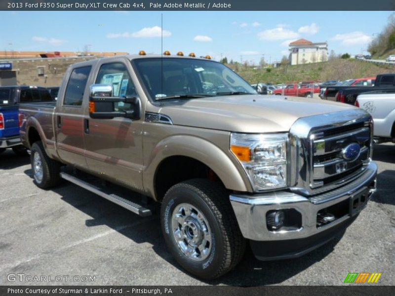 Pale Adobe Metallic / Adobe 2013 Ford F350 Super Duty XLT Crew Cab 4x4
