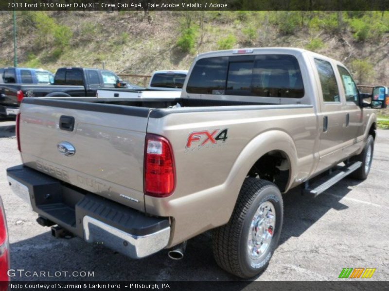 Pale Adobe Metallic / Adobe 2013 Ford F350 Super Duty XLT Crew Cab 4x4