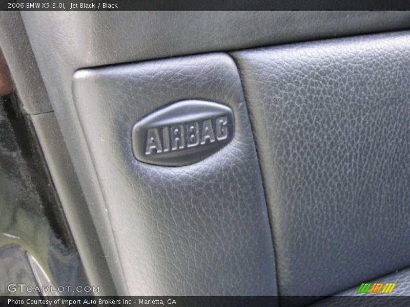 Jet Black / Black 2006 BMW X5 3.0i