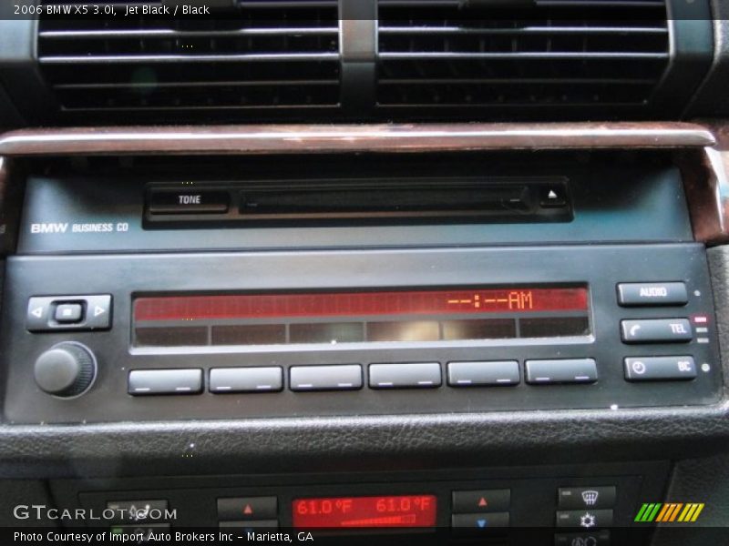 Jet Black / Black 2006 BMW X5 3.0i