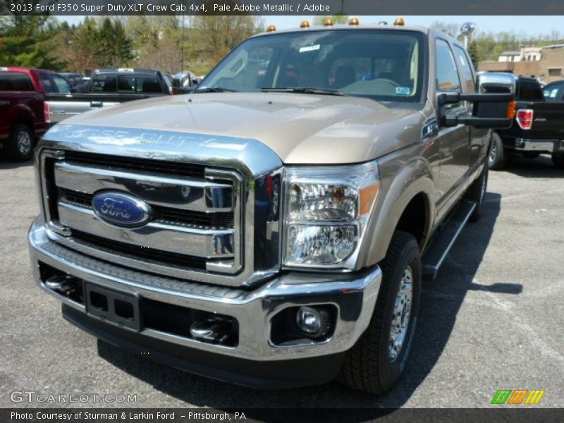 Pale Adobe Metallic / Adobe 2013 Ford F350 Super Duty XLT Crew Cab 4x4