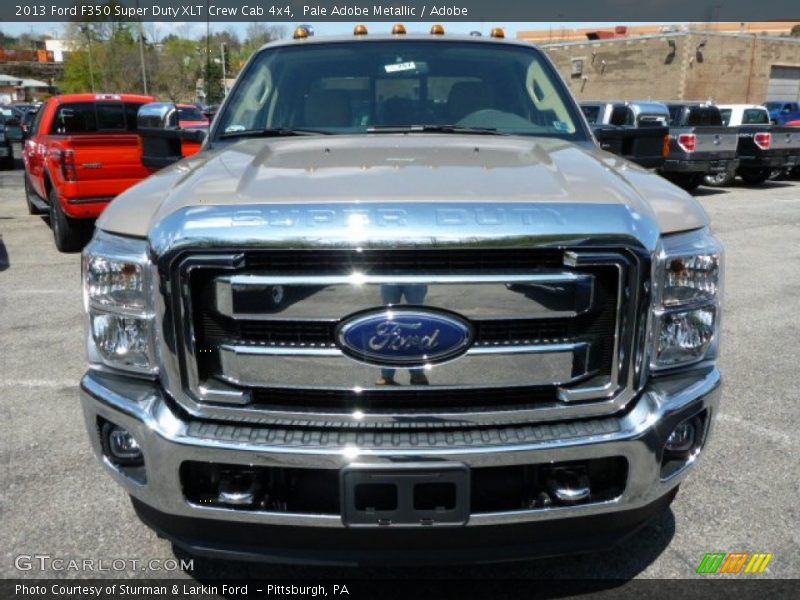 Pale Adobe Metallic / Adobe 2013 Ford F350 Super Duty XLT Crew Cab 4x4