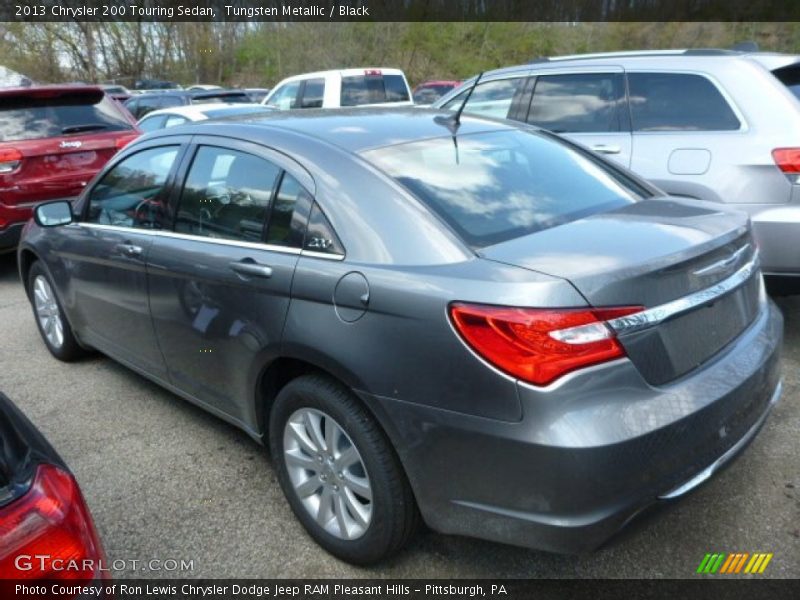 Tungsten Metallic / Black 2013 Chrysler 200 Touring Sedan