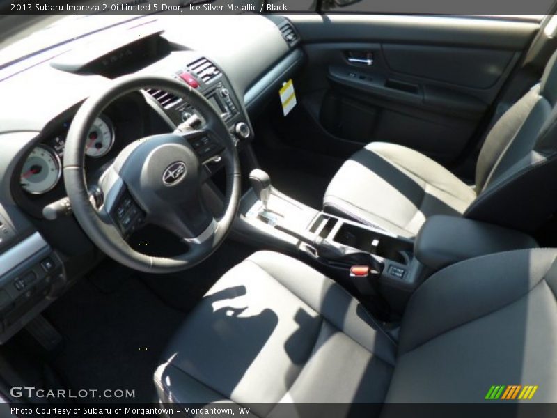 Black Interior - 2013 Impreza 2.0i Limited 5 Door 