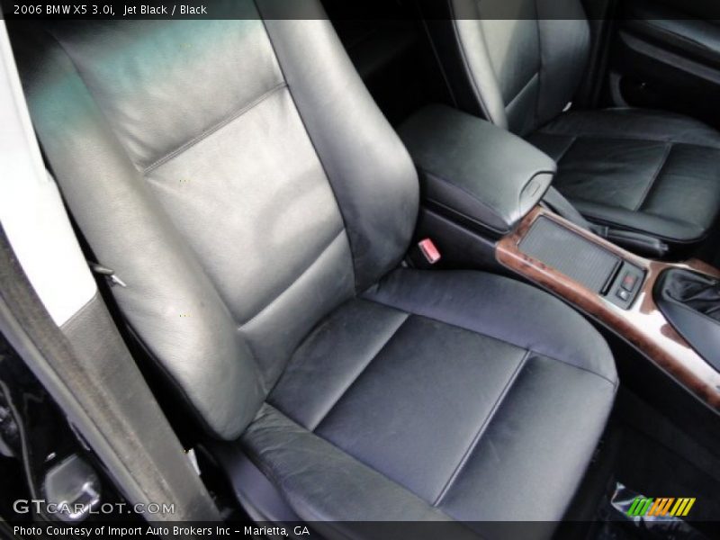 Jet Black / Black 2006 BMW X5 3.0i