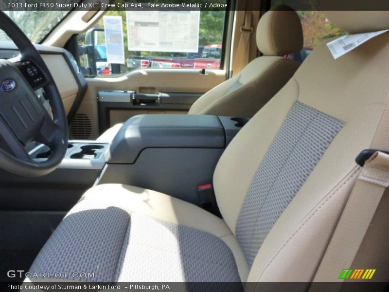 Pale Adobe Metallic / Adobe 2013 Ford F350 Super Duty XLT Crew Cab 4x4