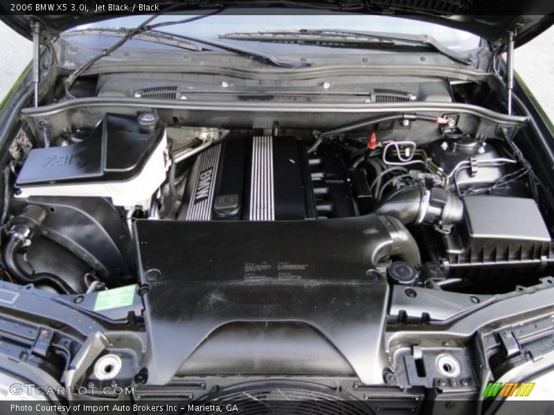 Jet Black / Black 2006 BMW X5 3.0i