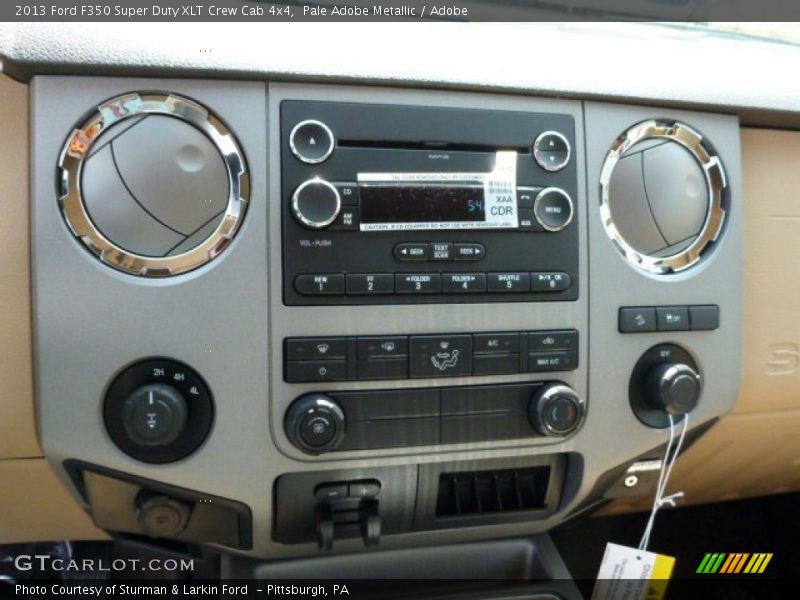 Pale Adobe Metallic / Adobe 2013 Ford F350 Super Duty XLT Crew Cab 4x4