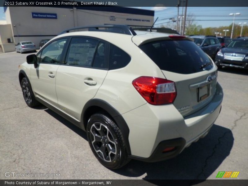 Desert Khaki / Black 2013 Subaru XV Crosstrek 2.0 Premium