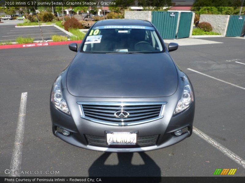 Graphite Shadow / Graphite 2010 Infiniti G 37 Journey Sedan