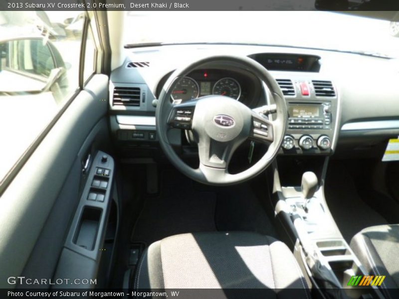 Desert Khaki / Black 2013 Subaru XV Crosstrek 2.0 Premium