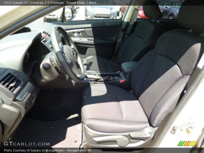 Desert Khaki / Black 2013 Subaru XV Crosstrek 2.0 Premium