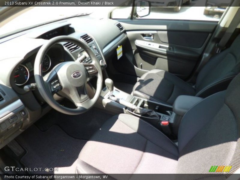 Black Interior - 2013 XV Crosstrek 2.0 Premium 
