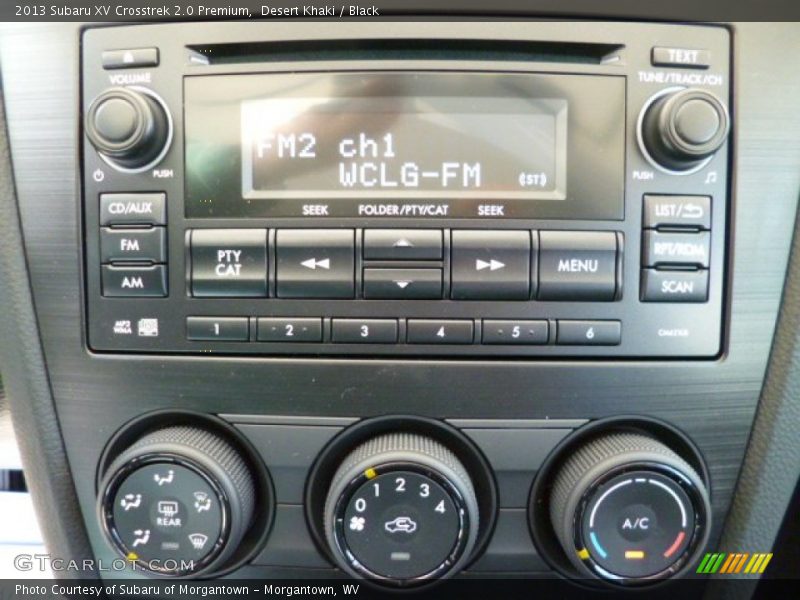 Controls of 2013 XV Crosstrek 2.0 Premium