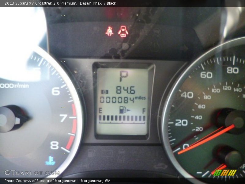 Desert Khaki / Black 2013 Subaru XV Crosstrek 2.0 Premium