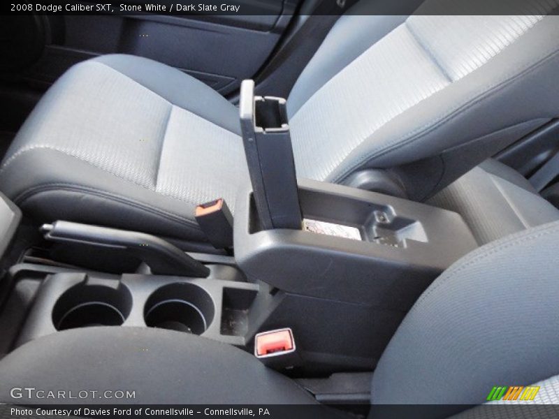 Stone White / Dark Slate Gray 2008 Dodge Caliber SXT