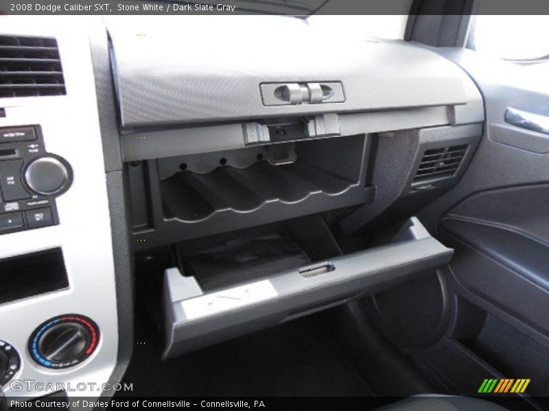 Stone White / Dark Slate Gray 2008 Dodge Caliber SXT