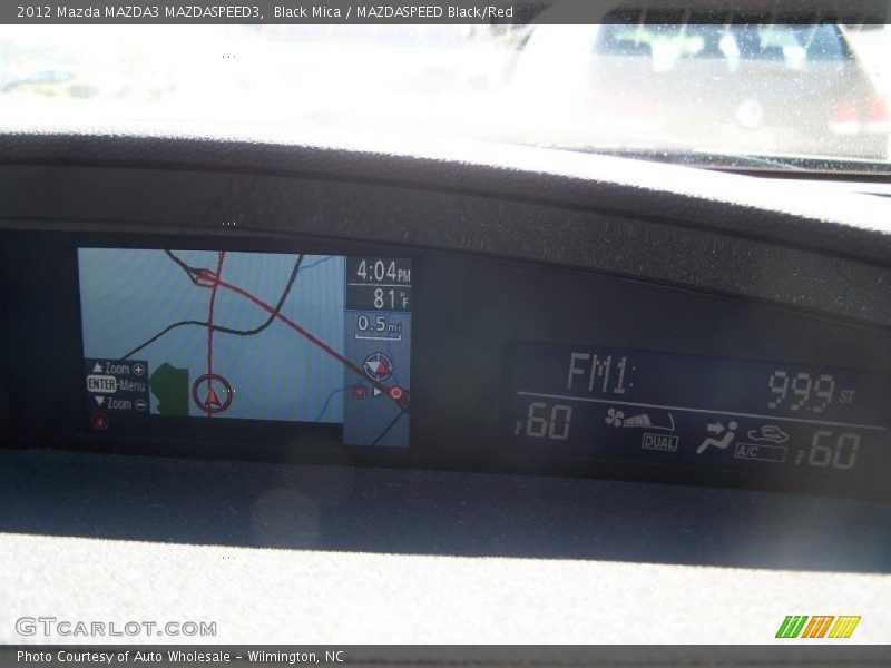 Black Mica / MAZDASPEED Black/Red 2012 Mazda MAZDA3 MAZDASPEED3