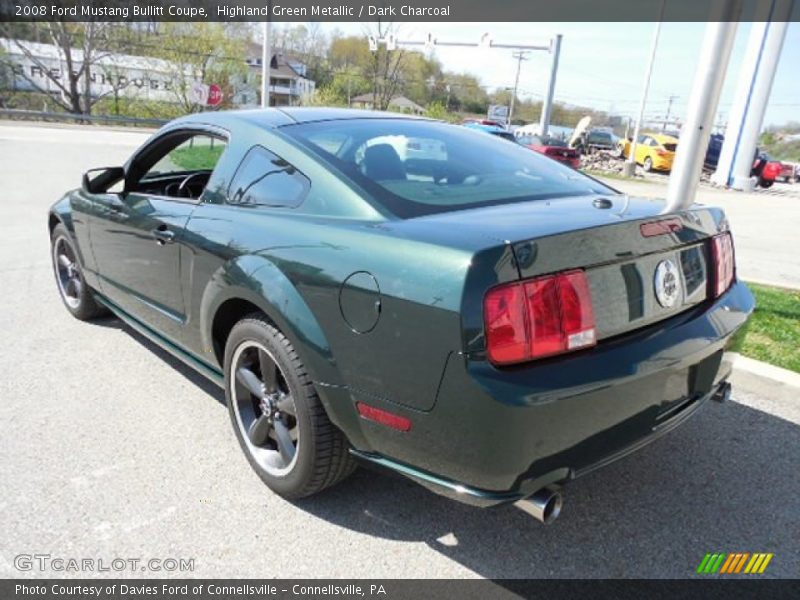  2008 Mustang Bullitt Coupe Highland Green Metallic