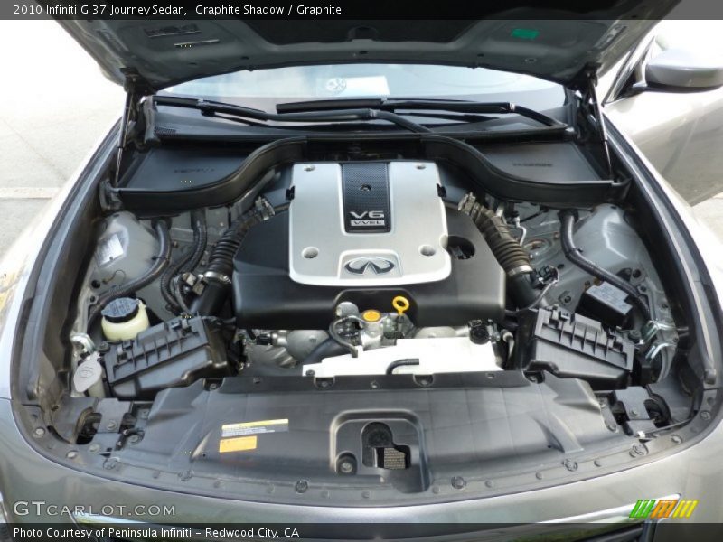  2010 G 37 Journey Sedan Engine - 3.7 Liter DOHC 24-Valve CVTCS V6