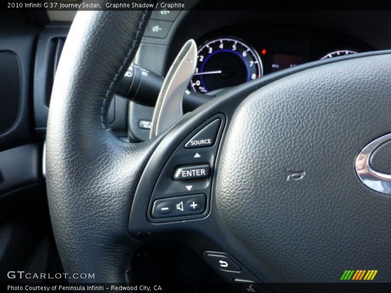 Controls of 2010 G 37 Journey Sedan