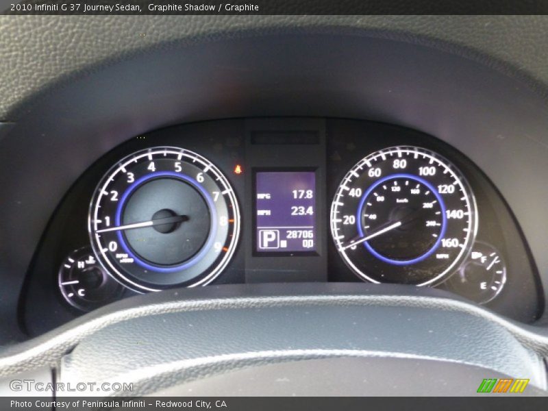  2010 G 37 Journey Sedan 37 Journey Sedan Gauges