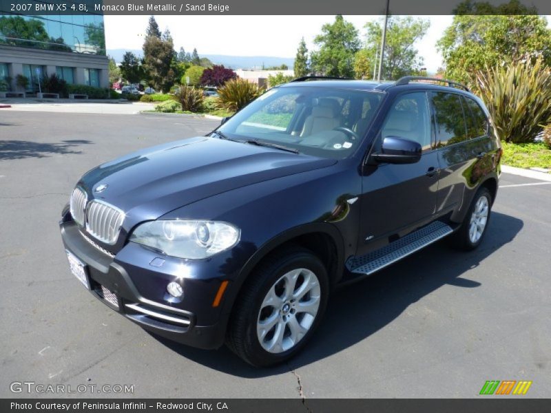 Front 3/4 View of 2007 X5 4.8i