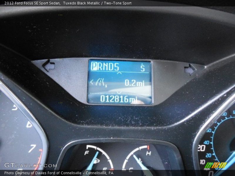 Tuxedo Black Metallic / Two-Tone Sport 2012 Ford Focus SE Sport Sedan