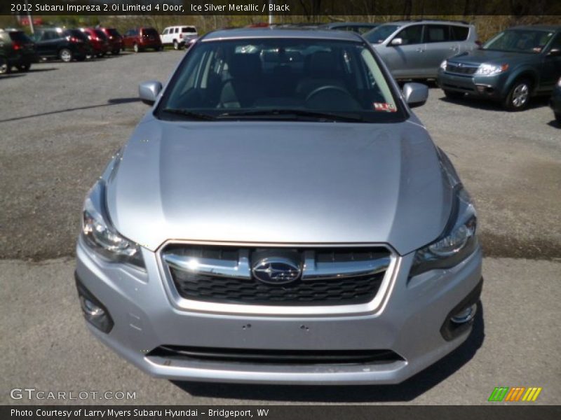 Ice Silver Metallic / Black 2012 Subaru Impreza 2.0i Limited 4 Door