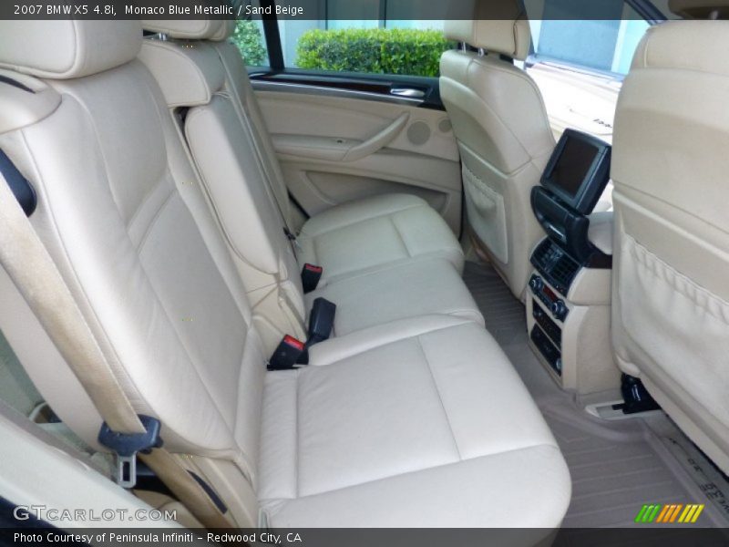 Monaco Blue Metallic / Sand Beige 2007 BMW X5 4.8i