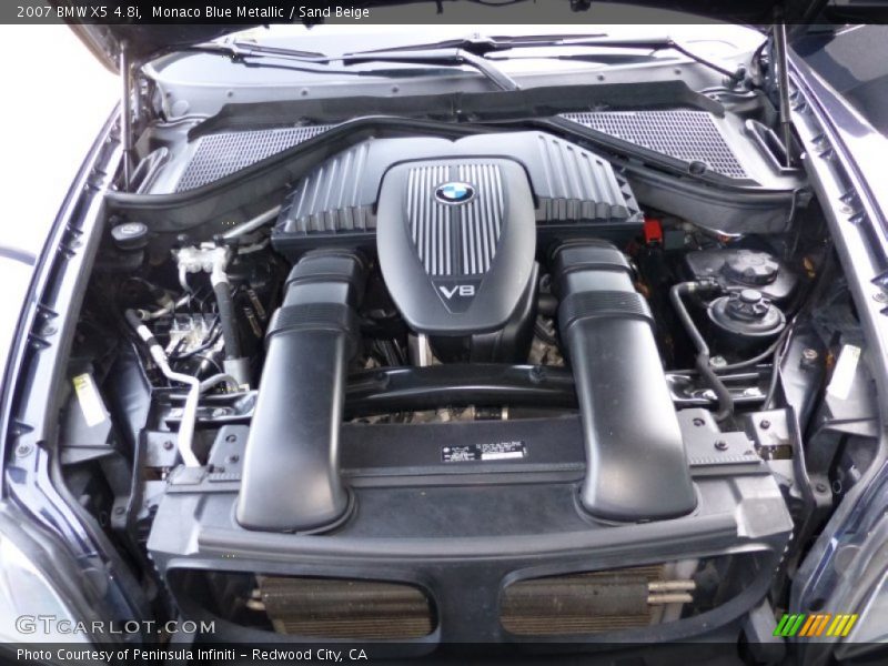  2007 X5 4.8i Engine - 4.8 Liter DOHC 32-Valve VVT V8