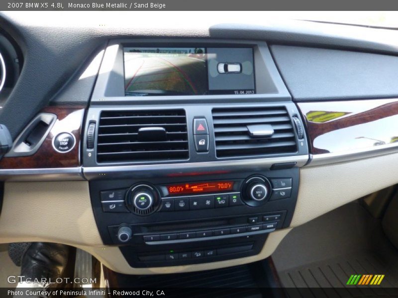 Monaco Blue Metallic / Sand Beige 2007 BMW X5 4.8i