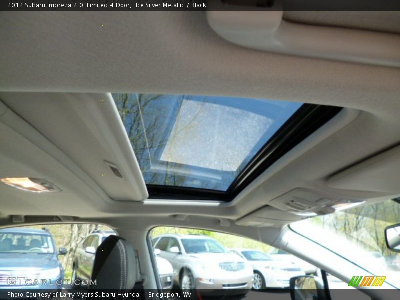 Ice Silver Metallic / Black 2012 Subaru Impreza 2.0i Limited 4 Door