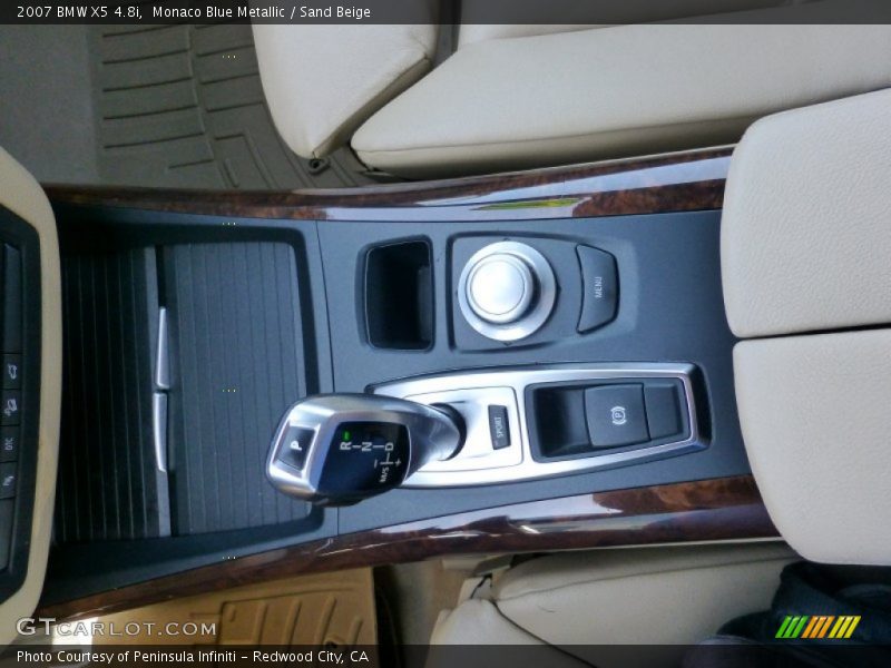 Monaco Blue Metallic / Sand Beige 2007 BMW X5 4.8i