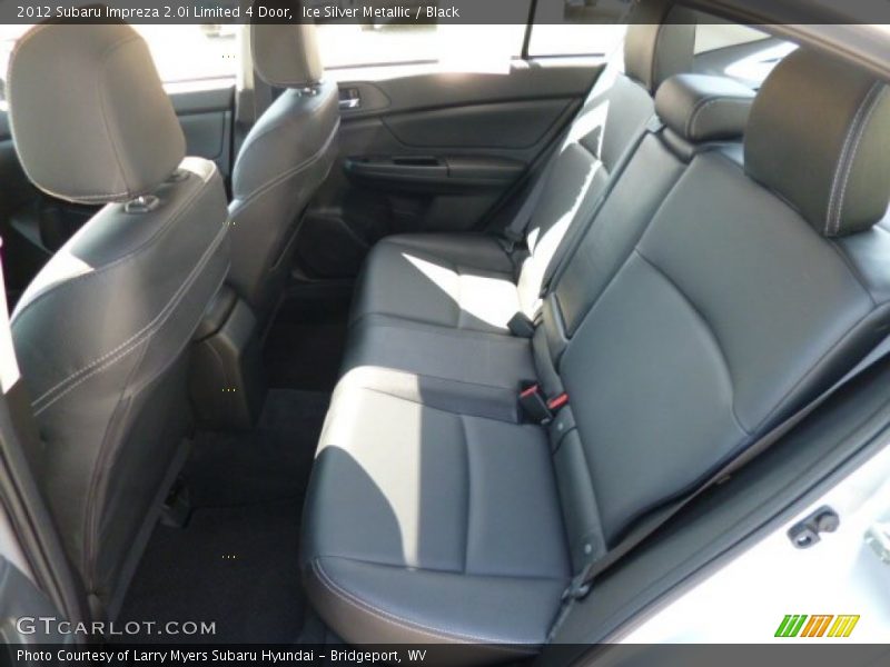Ice Silver Metallic / Black 2012 Subaru Impreza 2.0i Limited 4 Door