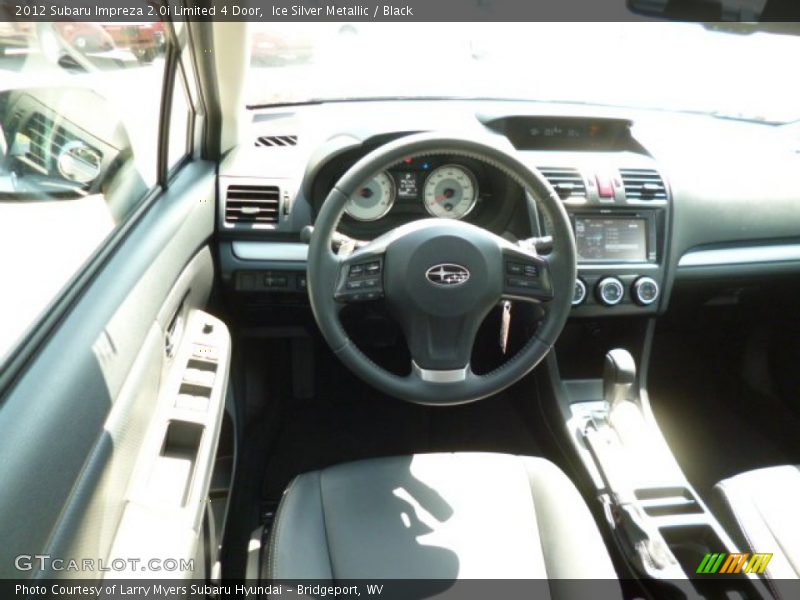 Ice Silver Metallic / Black 2012 Subaru Impreza 2.0i Limited 4 Door