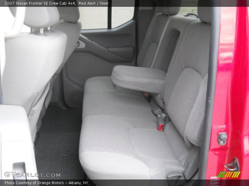 Rear Seat of 2007 Frontier SE Crew Cab 4x4