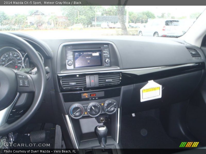 Meteor Gray Mica / Black 2014 Mazda CX-5 Sport