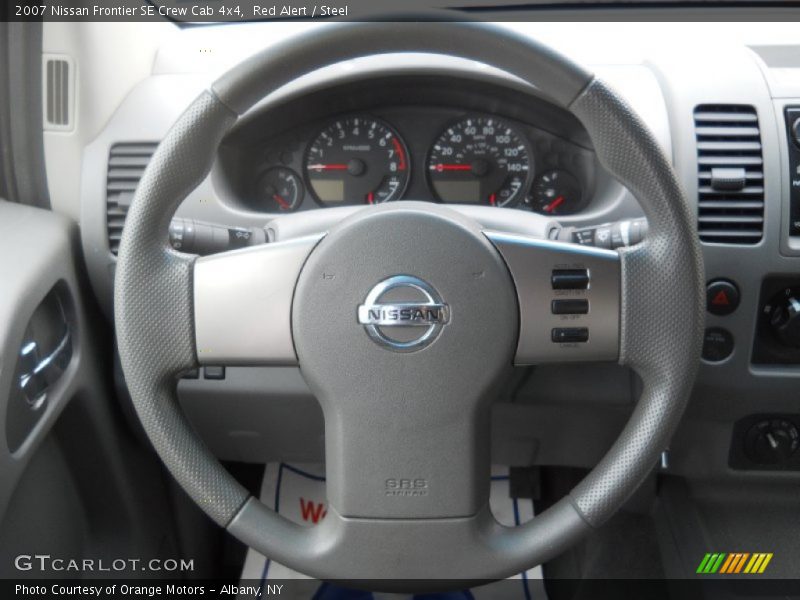  2007 Frontier SE Crew Cab 4x4 Steering Wheel