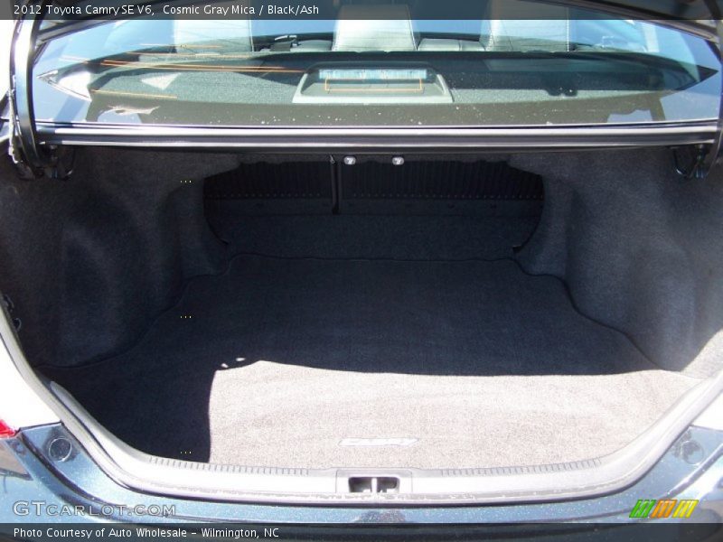 Cosmic Gray Mica / Black/Ash 2012 Toyota Camry SE V6