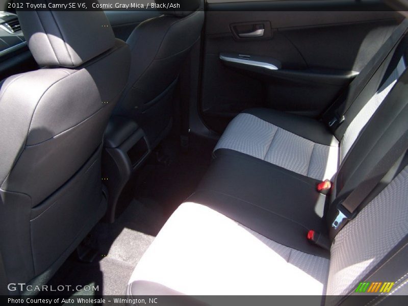Cosmic Gray Mica / Black/Ash 2012 Toyota Camry SE V6