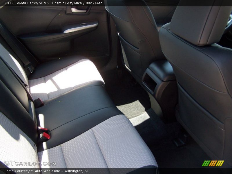 Cosmic Gray Mica / Black/Ash 2012 Toyota Camry SE V6