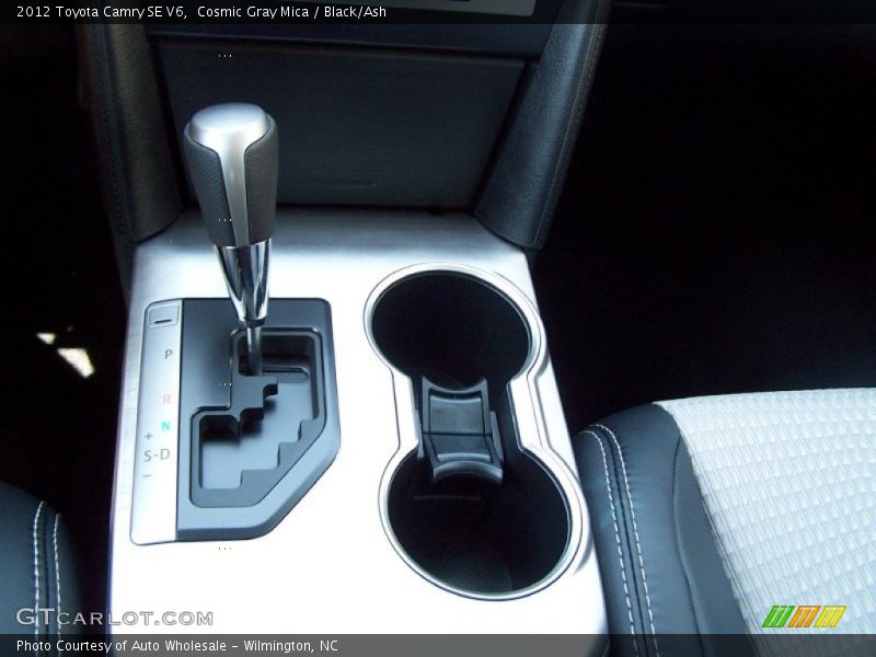 Cosmic Gray Mica / Black/Ash 2012 Toyota Camry SE V6