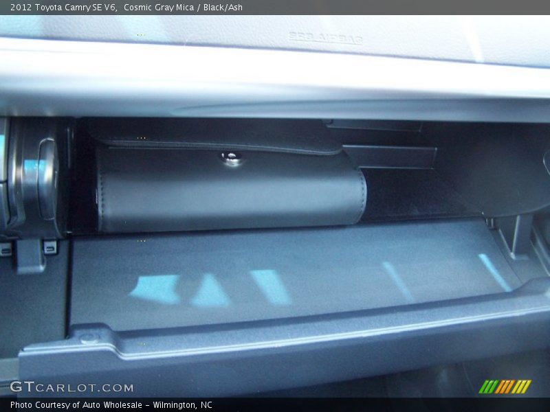 Cosmic Gray Mica / Black/Ash 2012 Toyota Camry SE V6