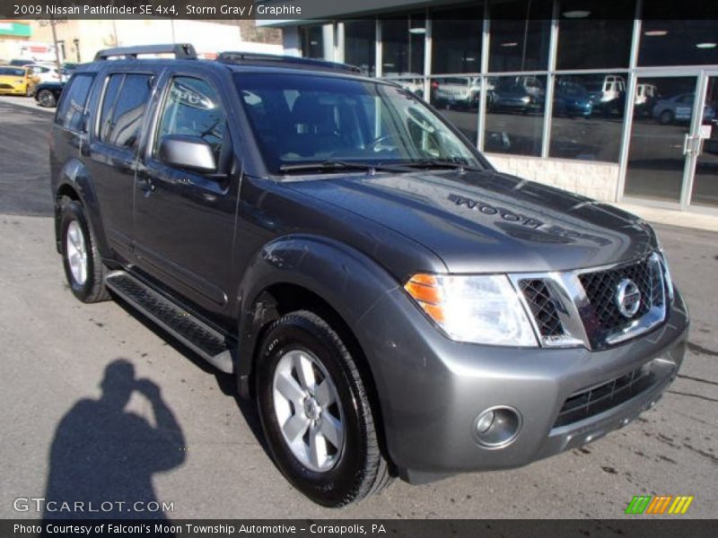 Storm Gray / Graphite 2009 Nissan Pathfinder SE 4x4
