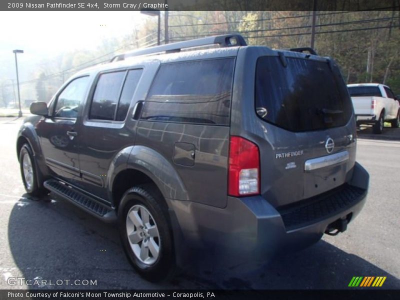 Storm Gray / Graphite 2009 Nissan Pathfinder SE 4x4
