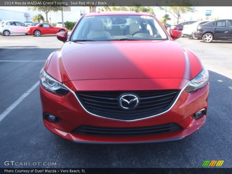 Soul Red Mica / Black 2014 Mazda MAZDA6 Grand Touring