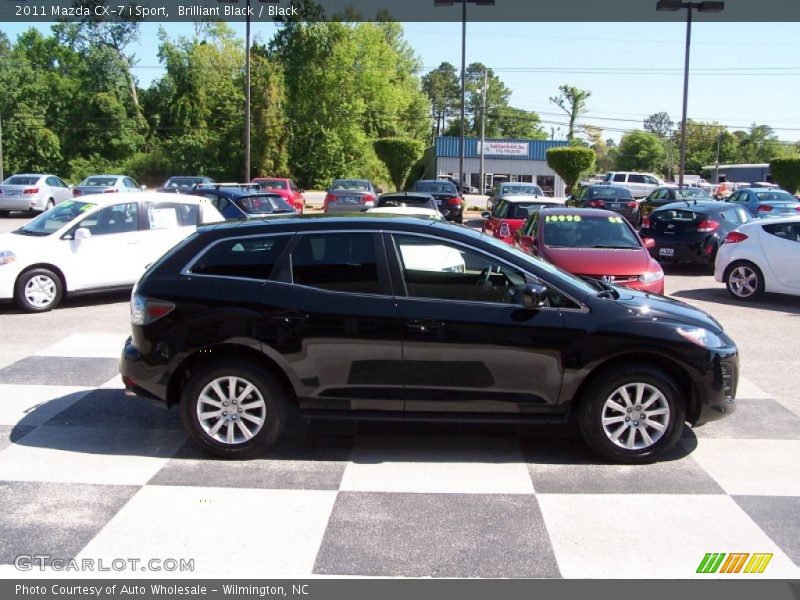 Brilliant Black / Black 2011 Mazda CX-7 i Sport