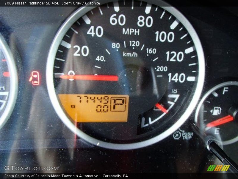 Storm Gray / Graphite 2009 Nissan Pathfinder SE 4x4