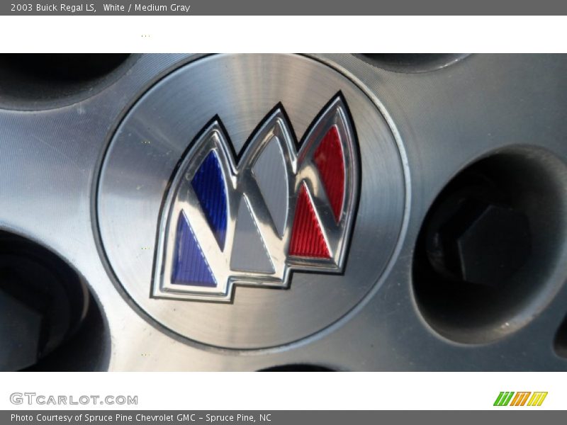 White / Medium Gray 2003 Buick Regal LS